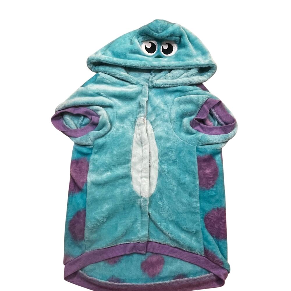Disney Monsters Inc Pixar Sully‎ Hoodie Fleece Dog Pet Halloween Costume XL